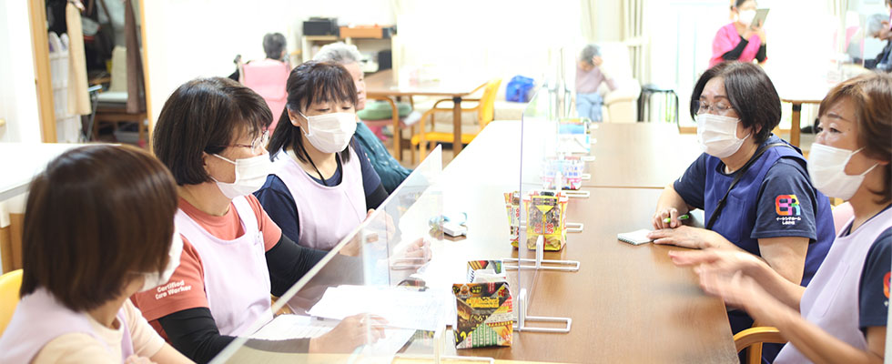 ナーシングホームしあわせでの仕事のイメージ